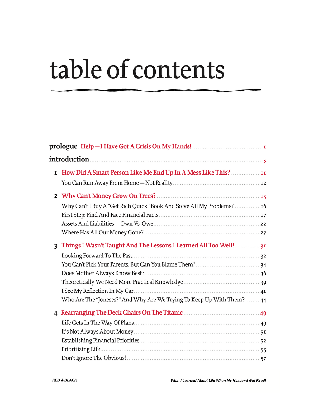 "What I Learned About Life When My Husband Got Fired!"