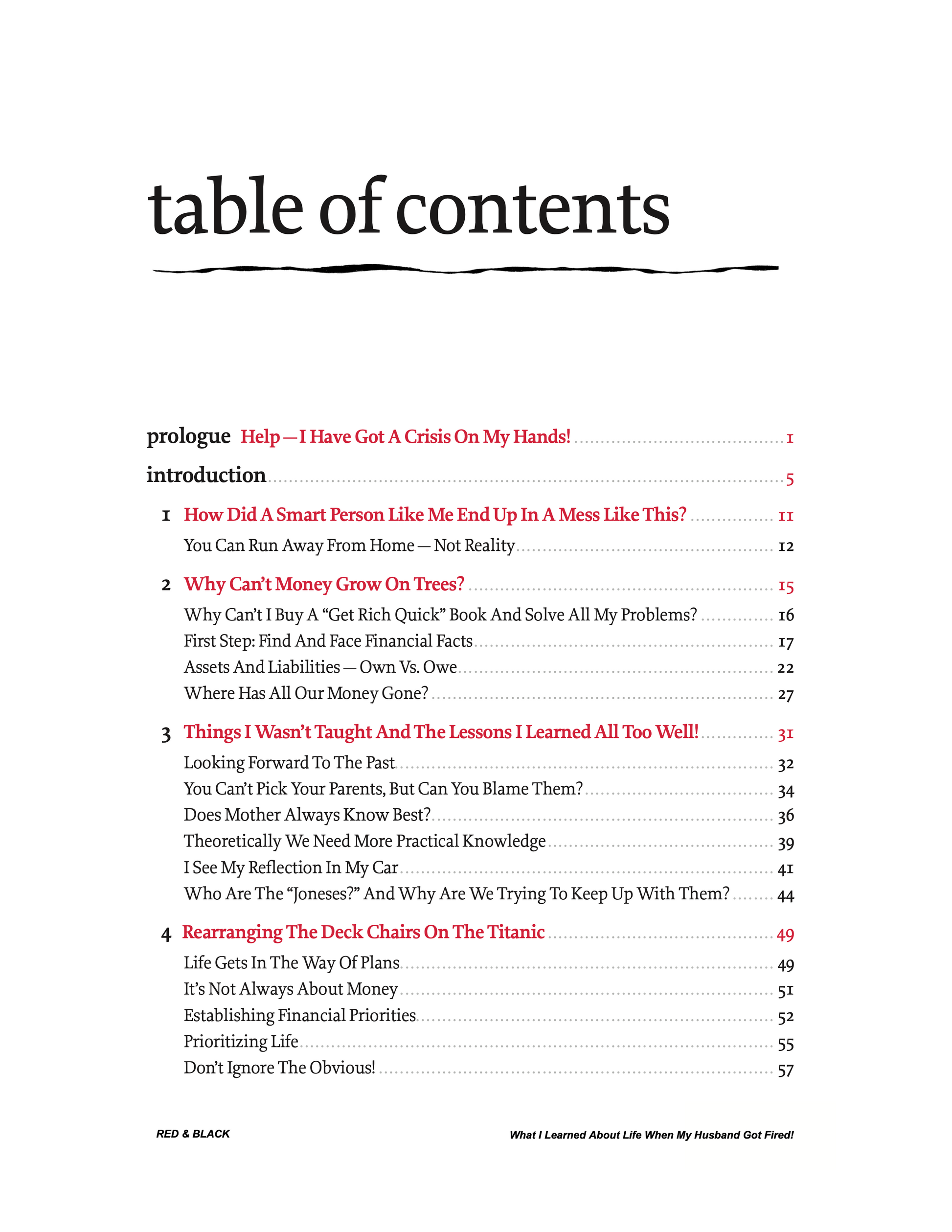 "What I Learned About Life When My Husband Got Fired!"