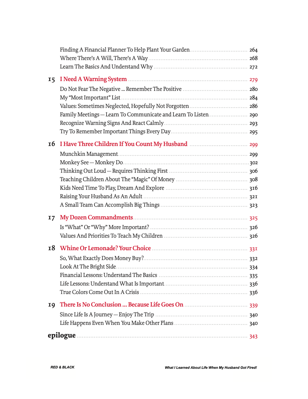 "What I Learned About Life When My Husband Got Fired!"